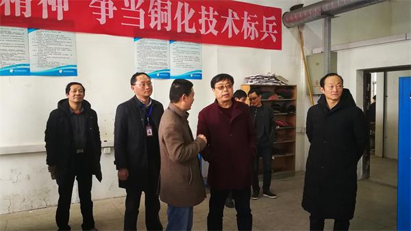 督导组检查校实训车间